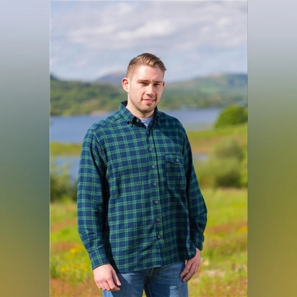 Lee Valley Ireland Other - Lee Valley [3X] Flannel Shirt  - Green Tartan Blackwatch